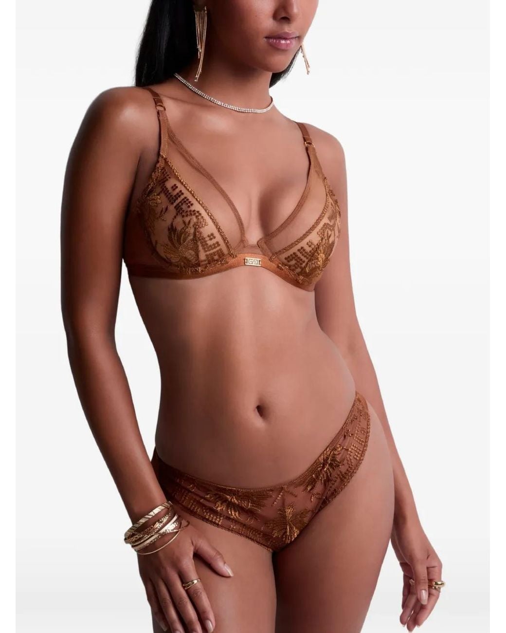 Aubade Brown Rules Of Attraction Triangle Bra