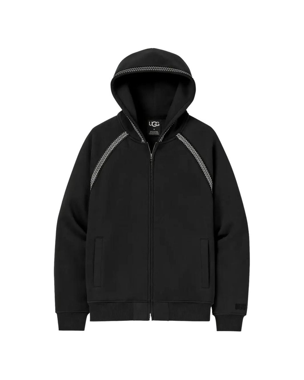 Ugg Black Veste Tasman À Fermeture Zippée for men