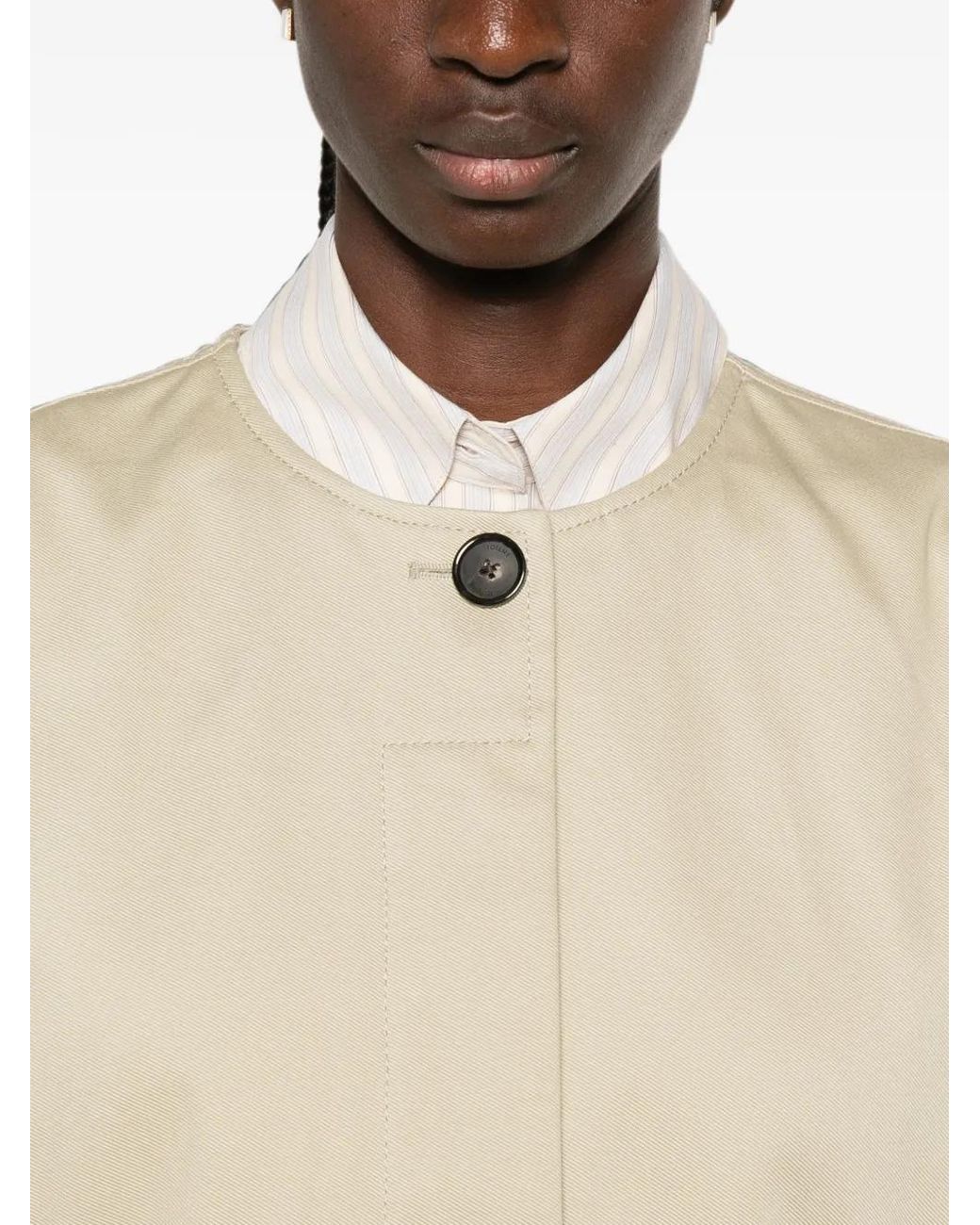 Totême Natural Cotton Twill Jacket