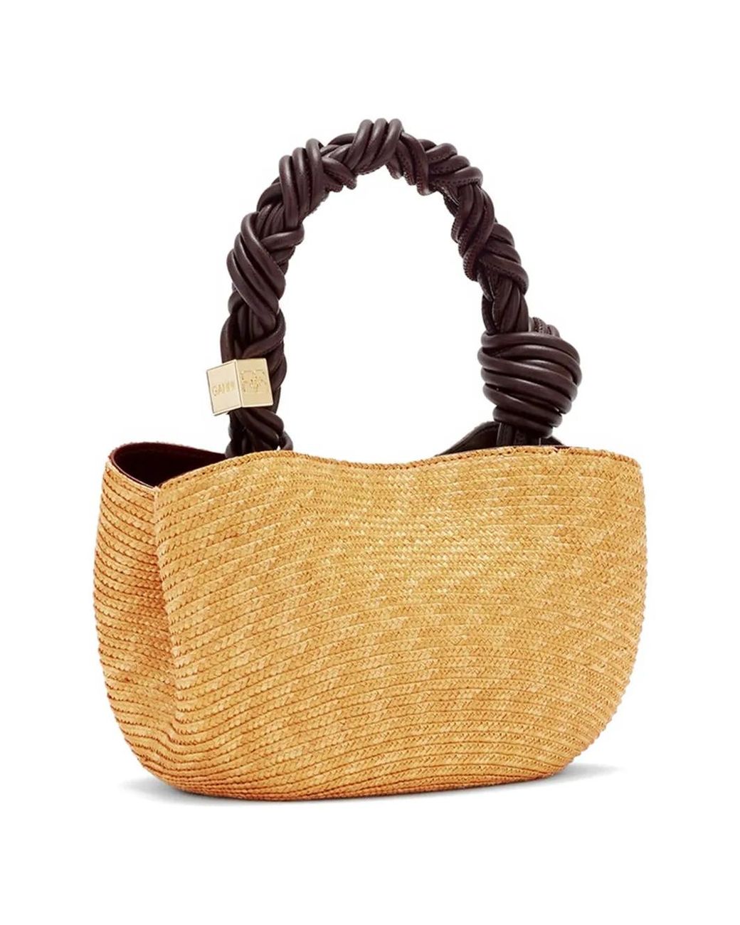 Ganni Metallic Mini Bou Bag