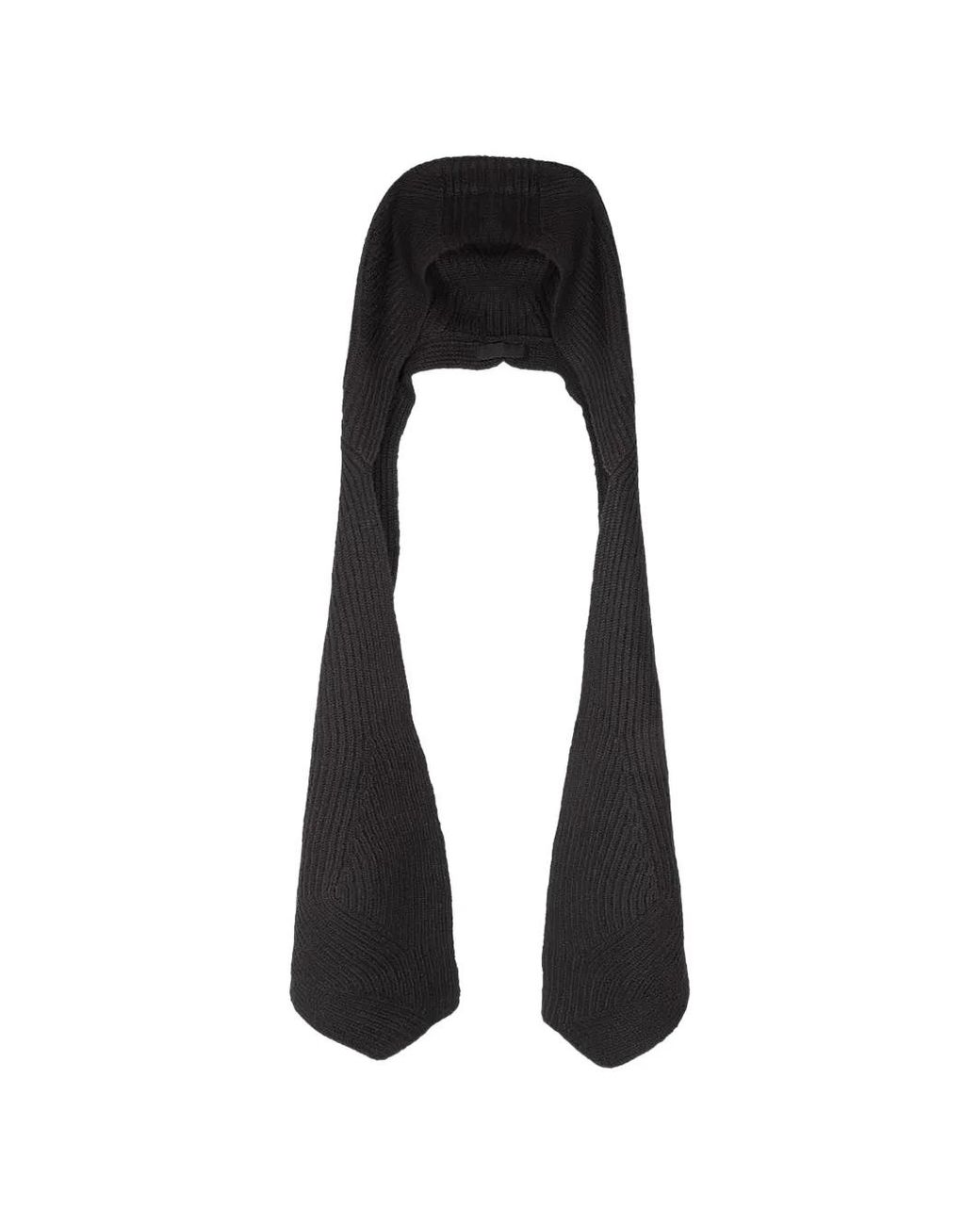 Sciarpa Con Cappuccio di ryaw in Black da Uomo