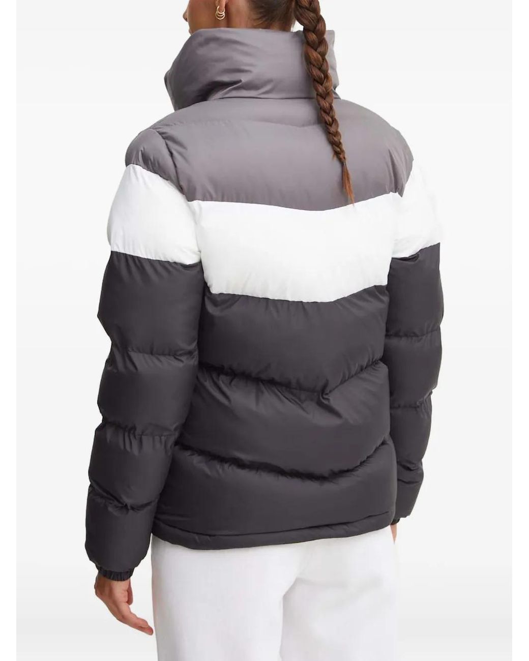 Columbia Gray Puffect Ii Colourblock Puffer Jacket
