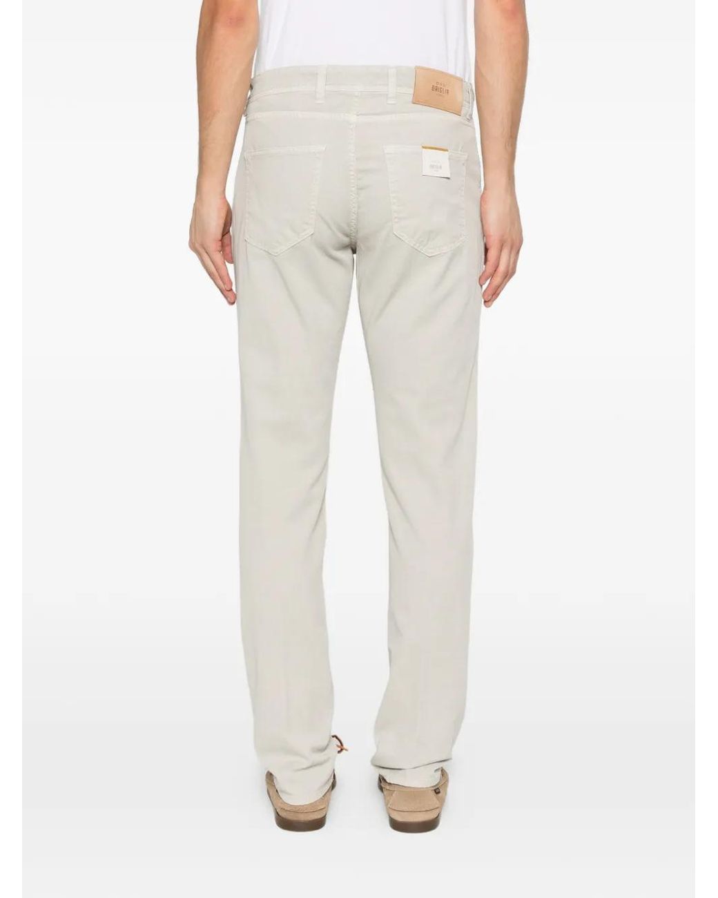 Briglia 1949 White Steve Five-Pocket Trousers for men