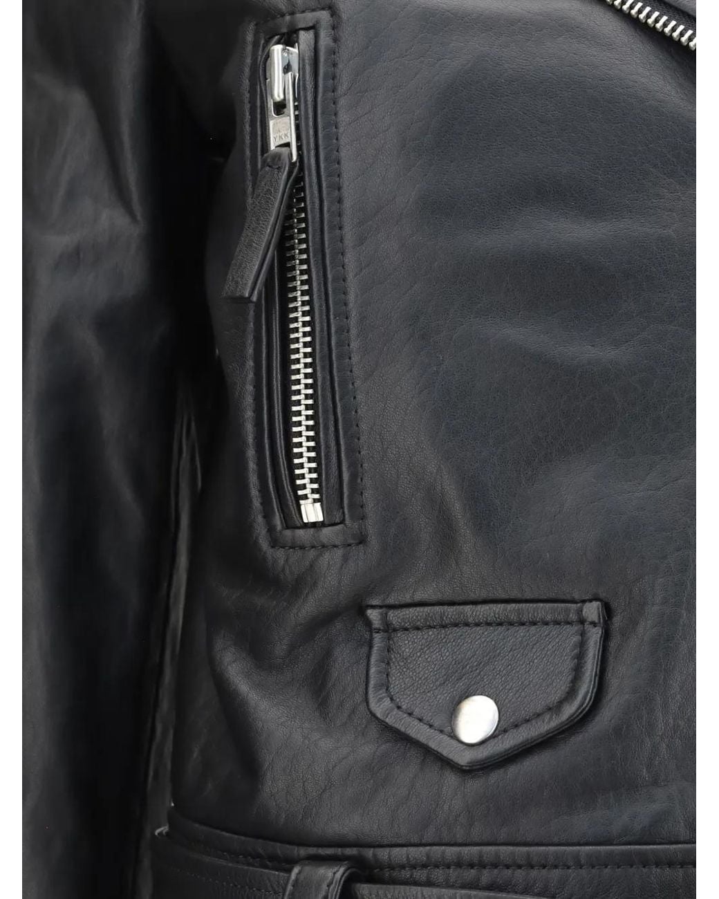 S.w.o.r.d 6.6.44 Black Belted Leather Jacket