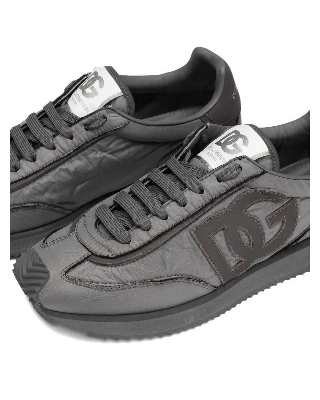 Dolce & Gabbana Dg Cushion Sneakers Mit Einsätzen in Gray für Herren