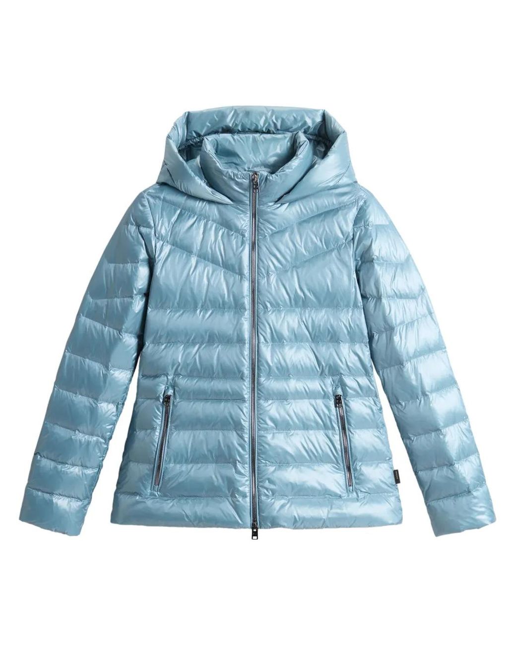 Woolrich Blue Aliquippa Puffer Jacket