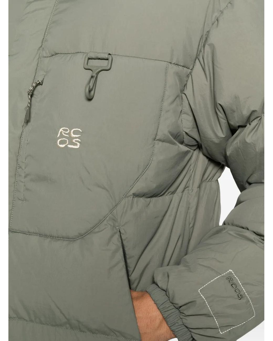 RC Outdoor Supply Gray Sierra Puffer Jacket for men