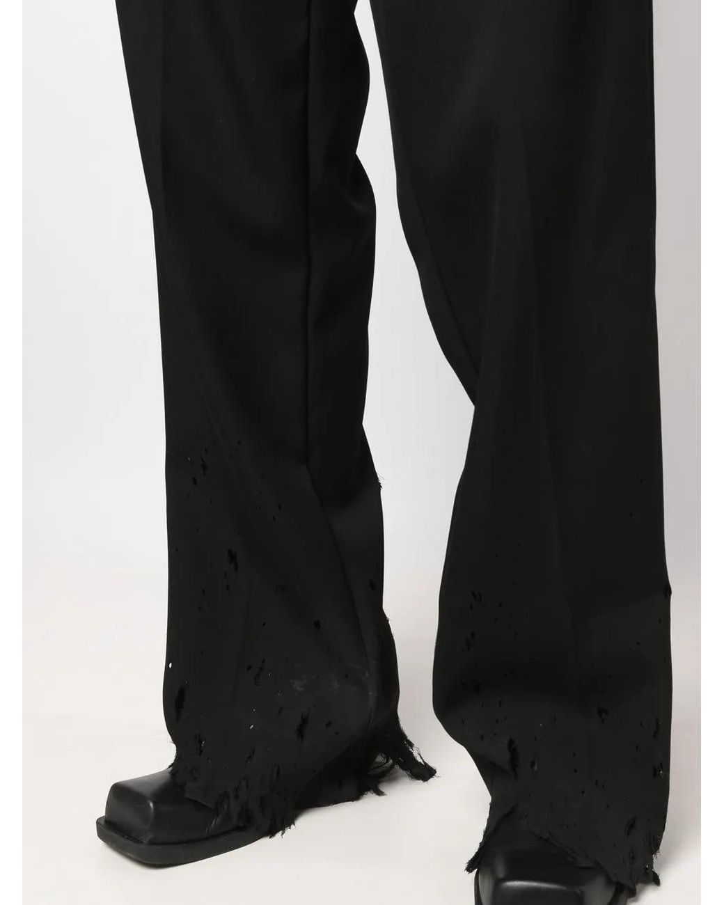 Marni Straight Broek in het Black voor heren