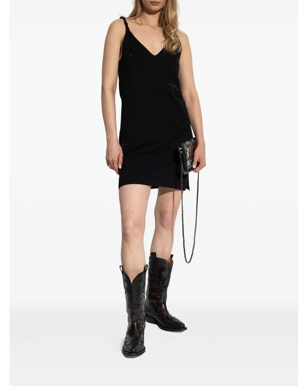 Zadig & Voltaire Stella Dress in Black | Lyst