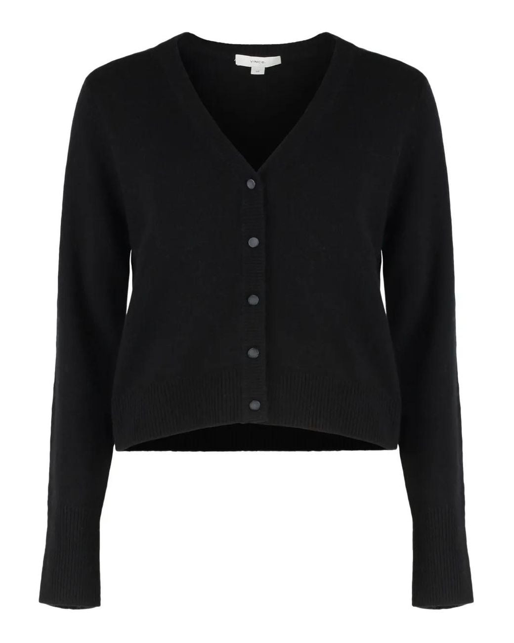 Vince Black Knitted Cardigan