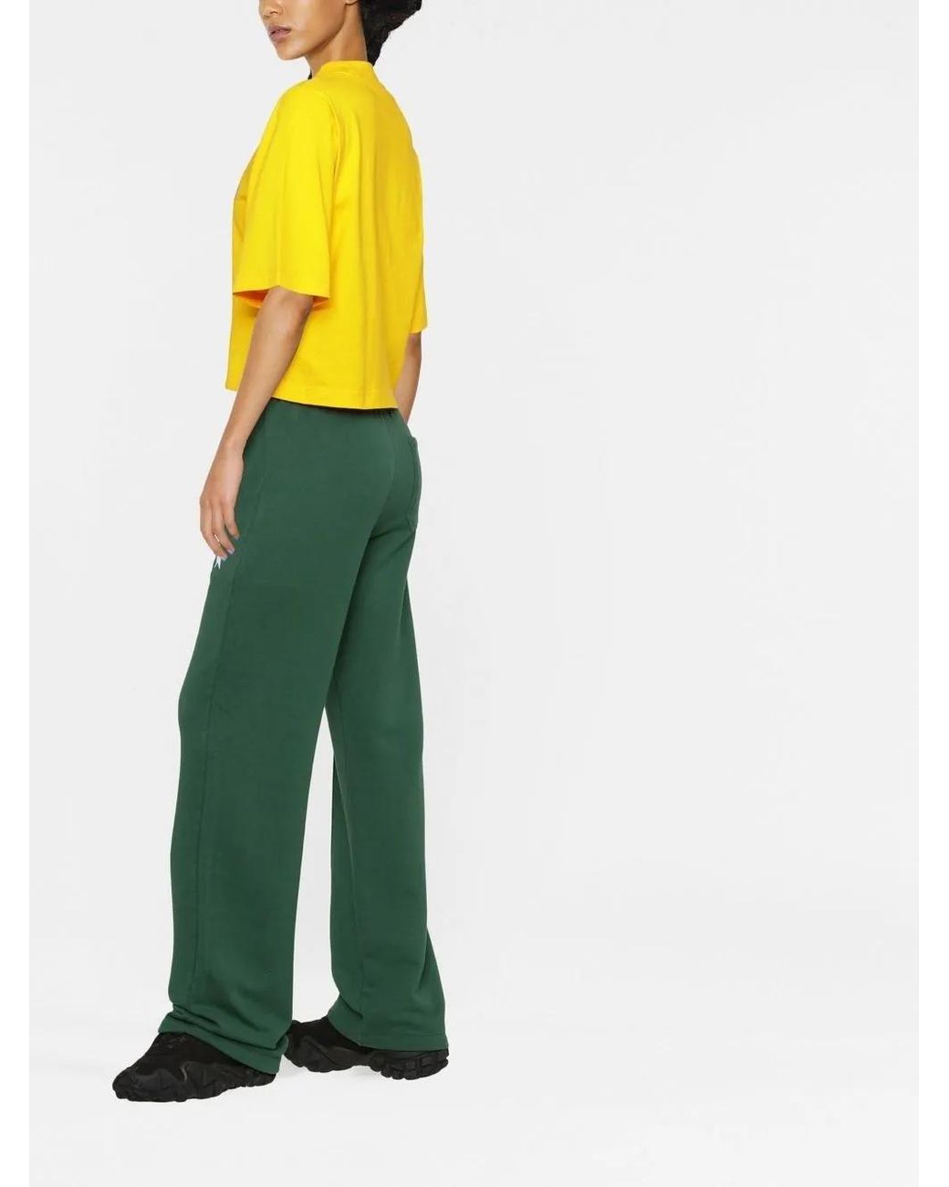 Palm Angels T-shirts And Polos Yellow