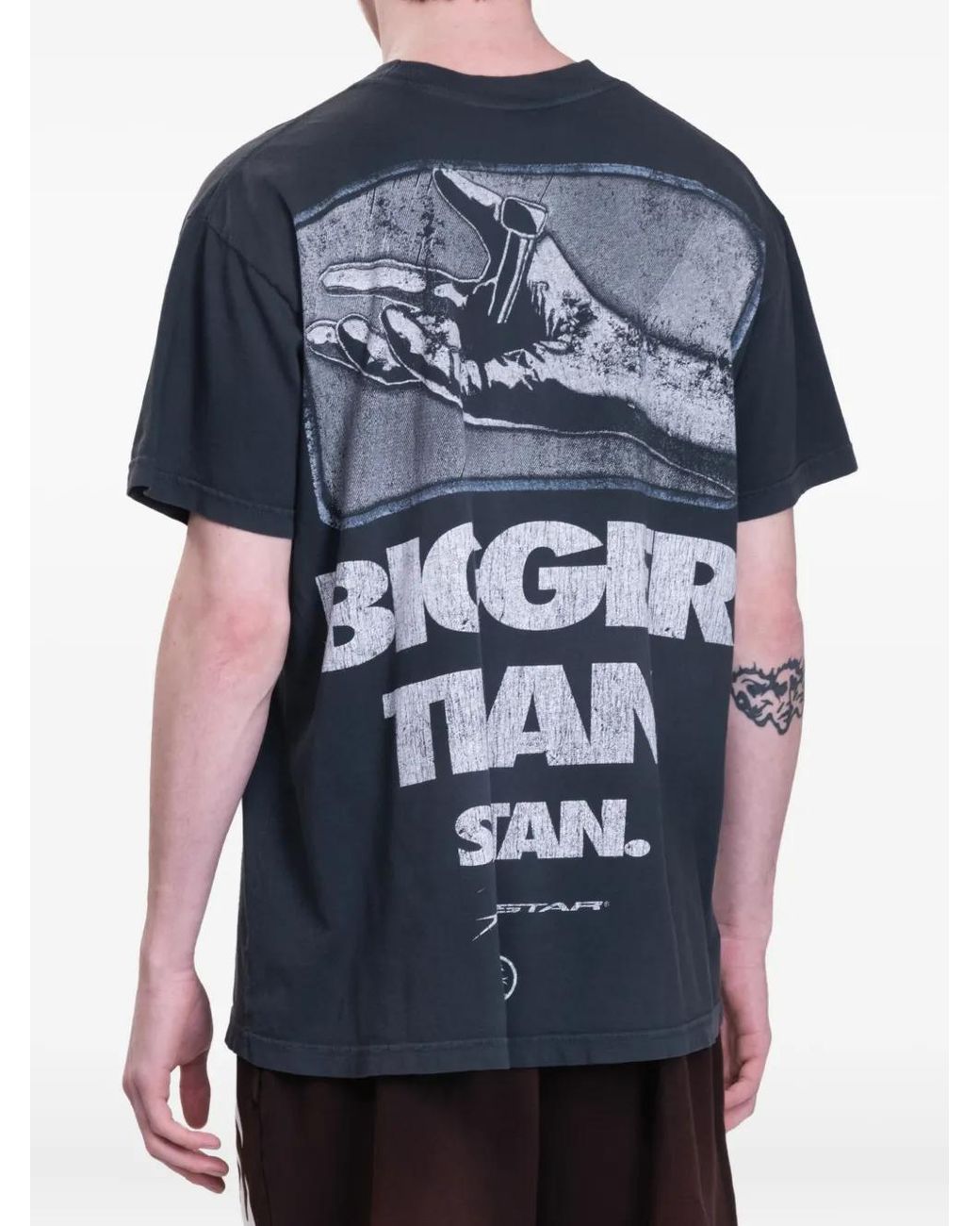 HELLSTAR Blue Saviours T-Shirt for men