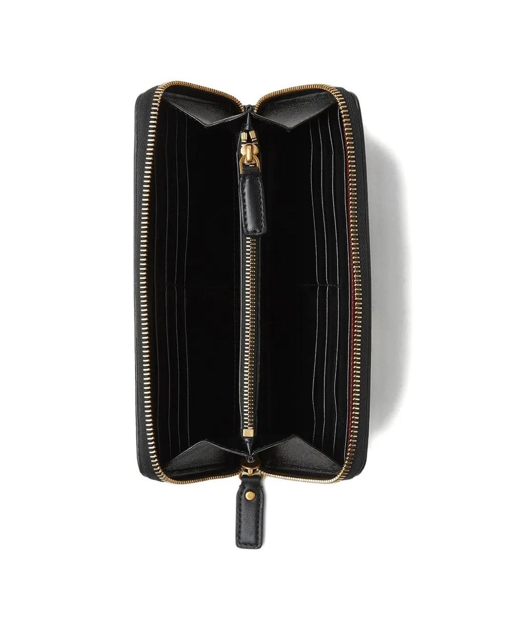 Versace Black Emblème Leather Wallet