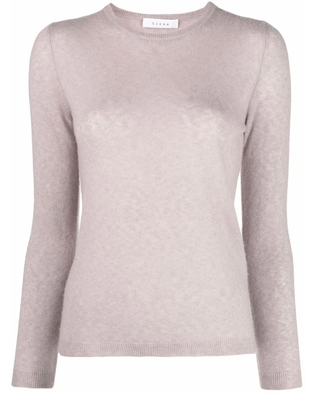 Liska Multicolor Knitted Merino-Cashmere Jumper