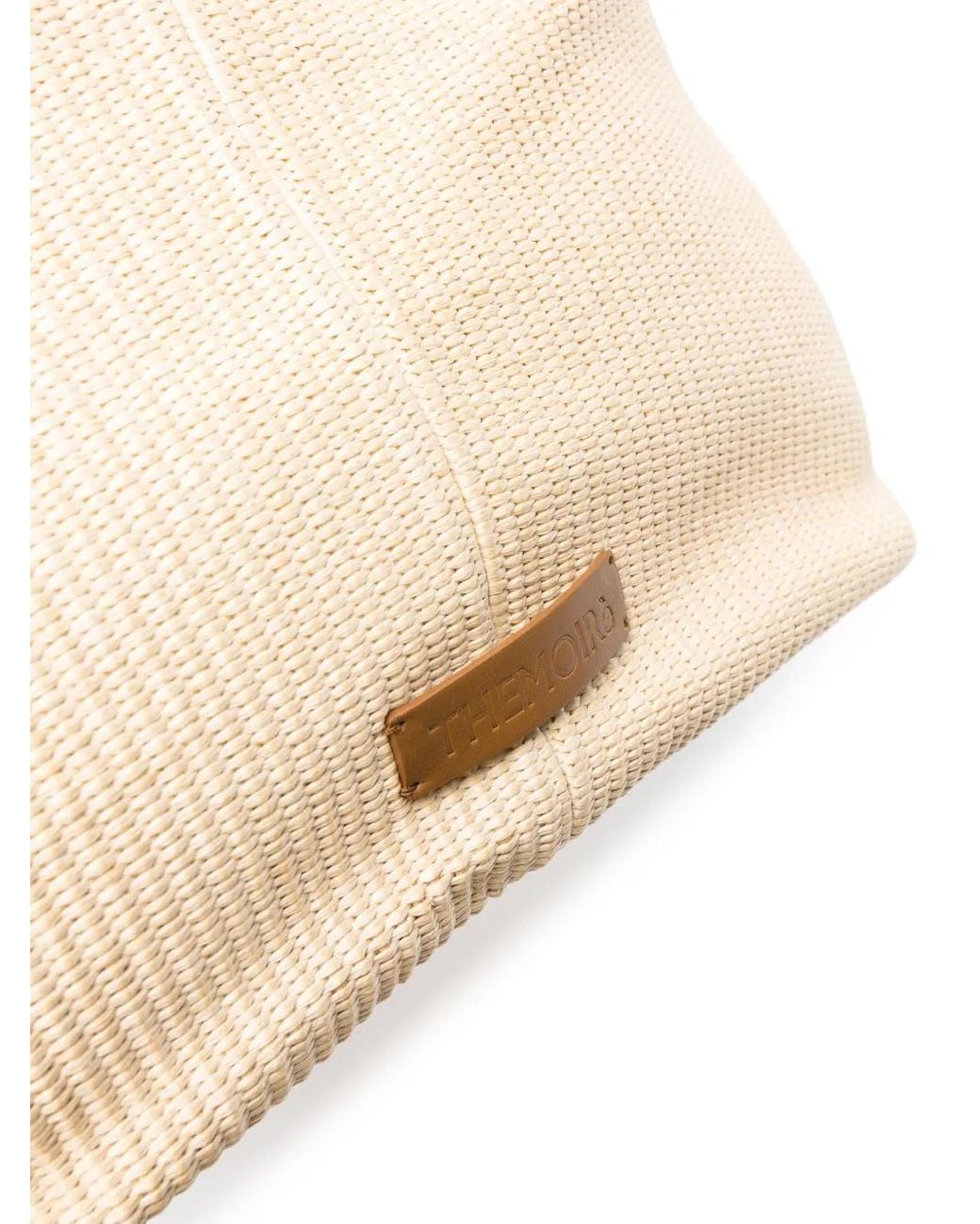 THEMOIRÈ Natural Ninfa Straw Shoulder Bag