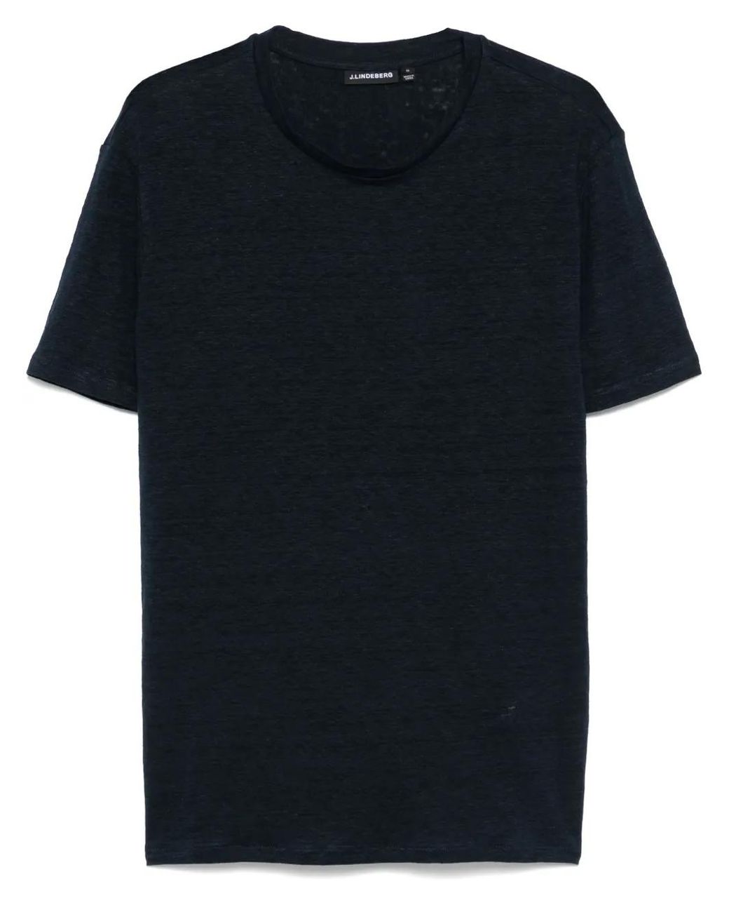J.Lindeberg Black Coma T-Shirt for men