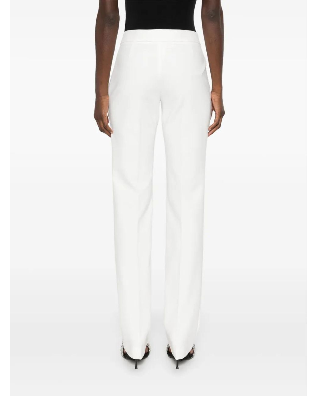 Pantalones De Vestir Nue de color White