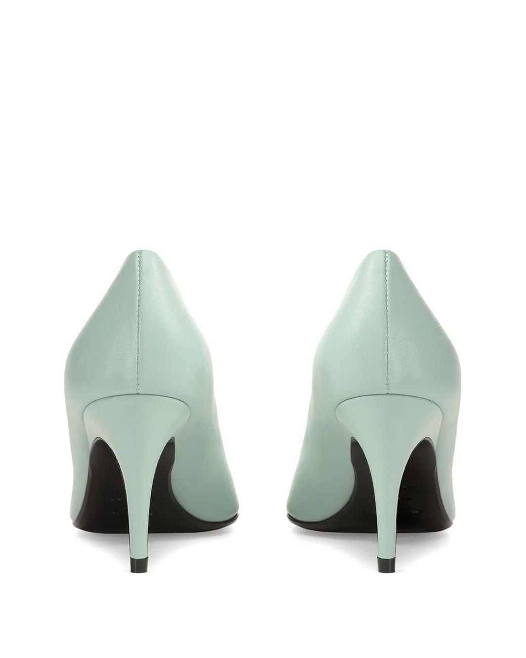 Sergio Rossi Green Pointed Pumps