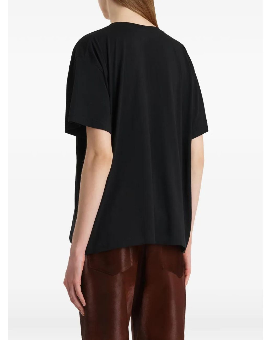 Khaite Black Linda Tshirt