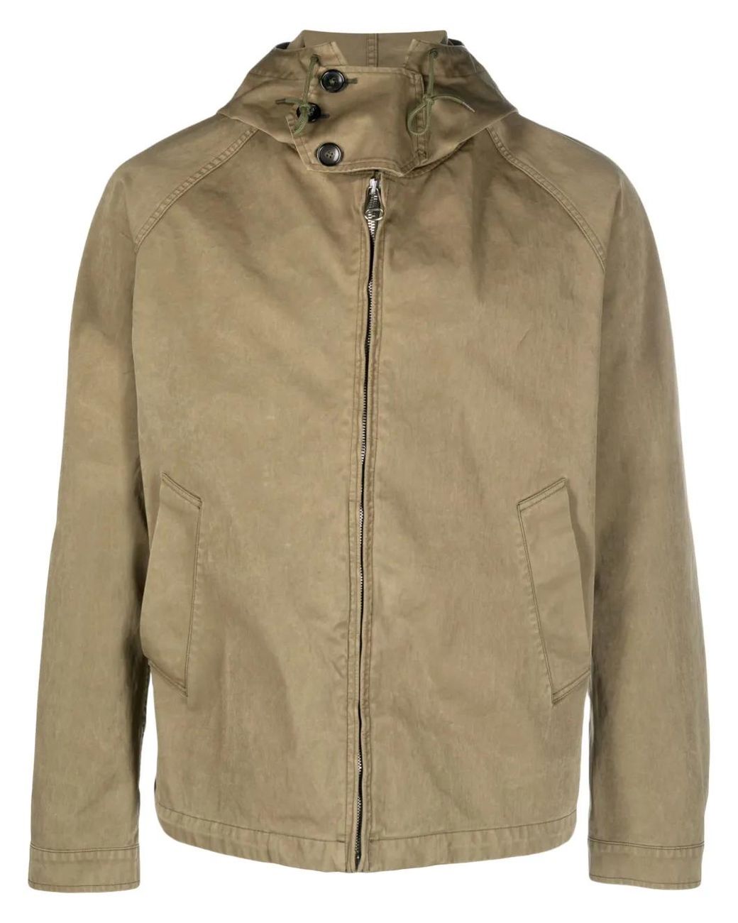 C P Company Green Lightweight Hooded Jacket for men