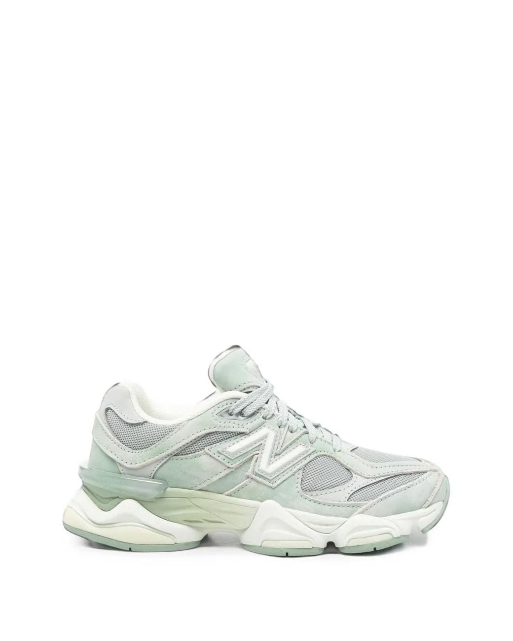 New Balance White 9060 Sneakers