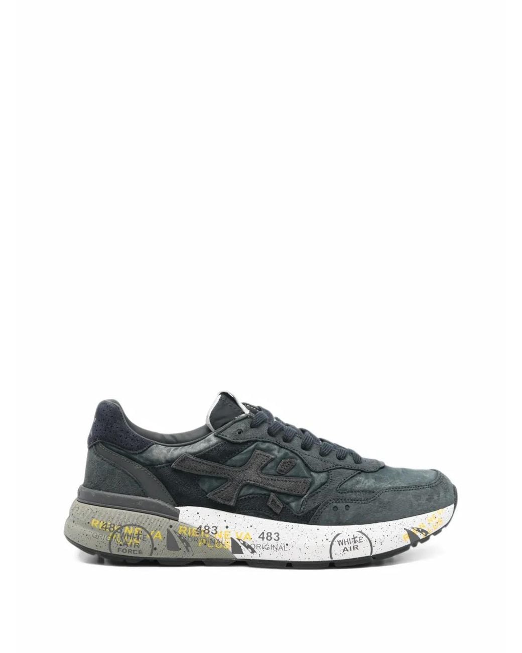 Premiata White Mick Sneakers for men
