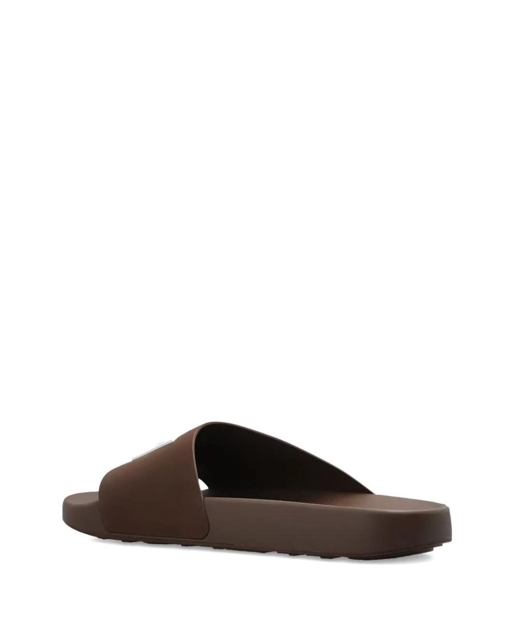 Givenchy Pantoletten Mit Logo in Brown für Herren