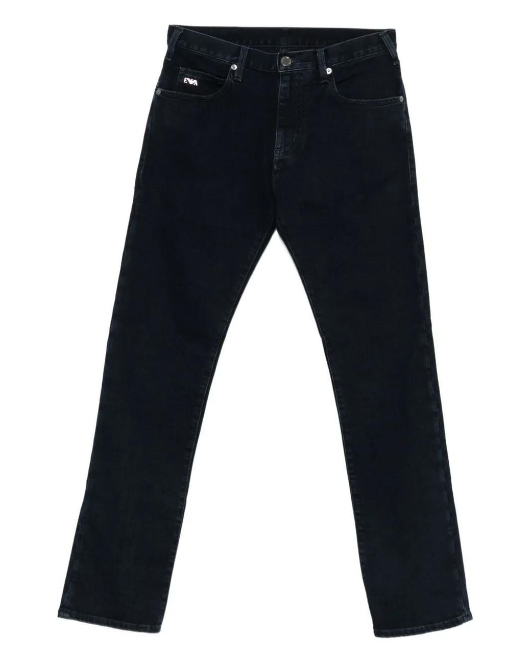 Emporio Armani Blue Denim Cotton Jeans for men