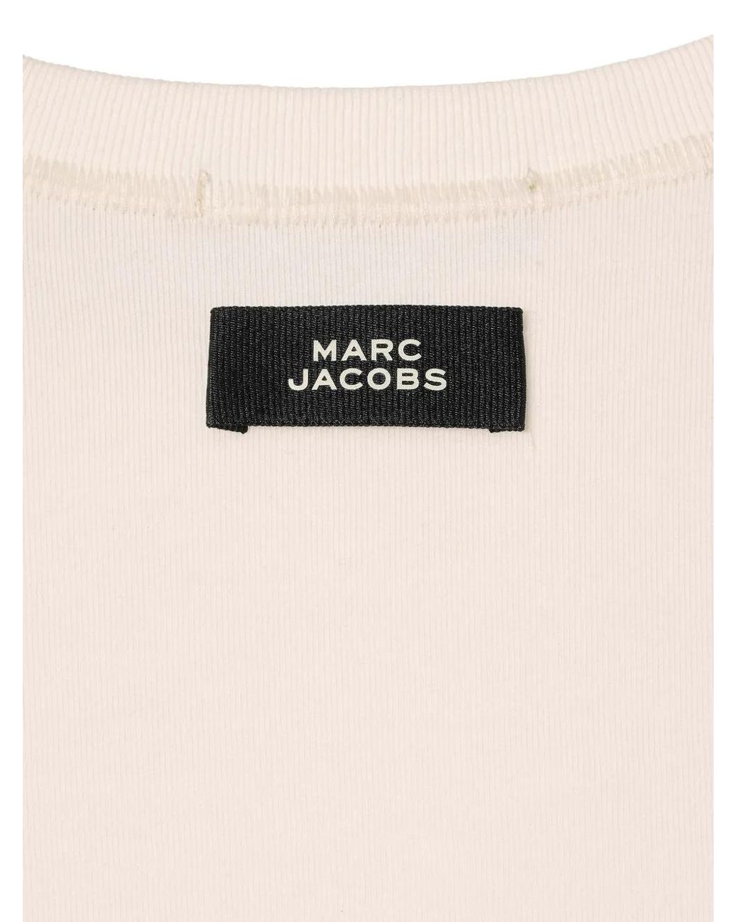 Marc Jacobs Natural Bow-Print T-Shirt