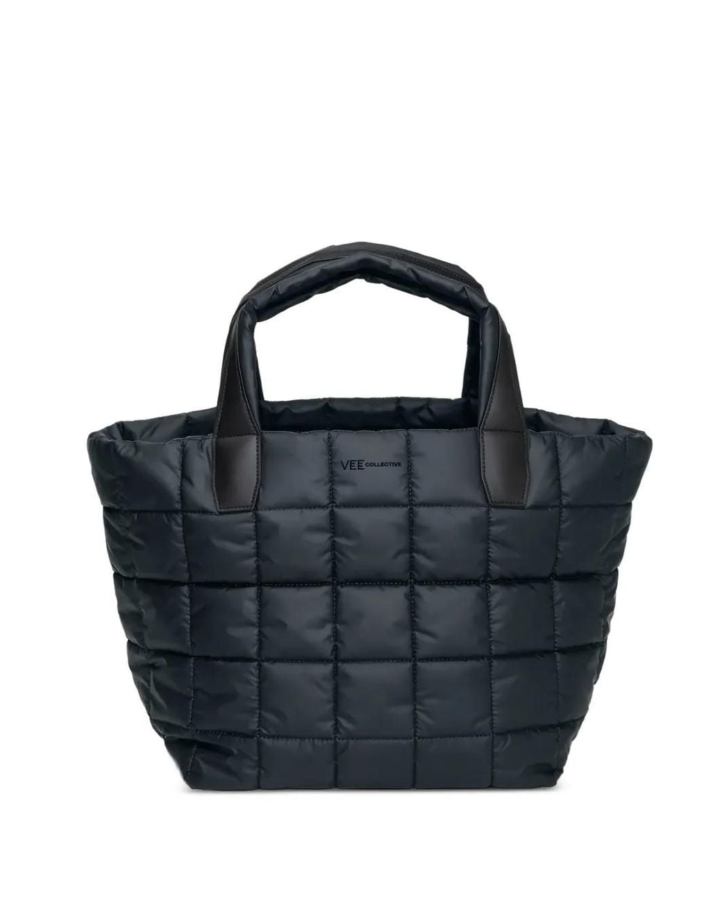 VEE COLLECTIVE Blue Medium Porter Quilted Tote Bag