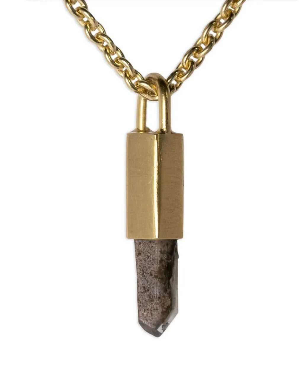 Parts Of 4 Metallic Talisman Necklace