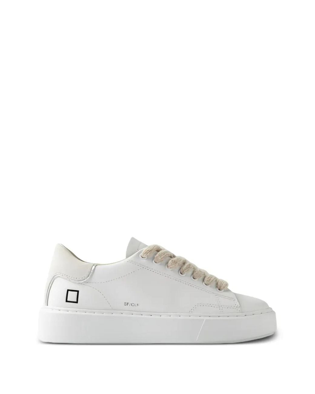 Date White Baskets Sfera En Cuir