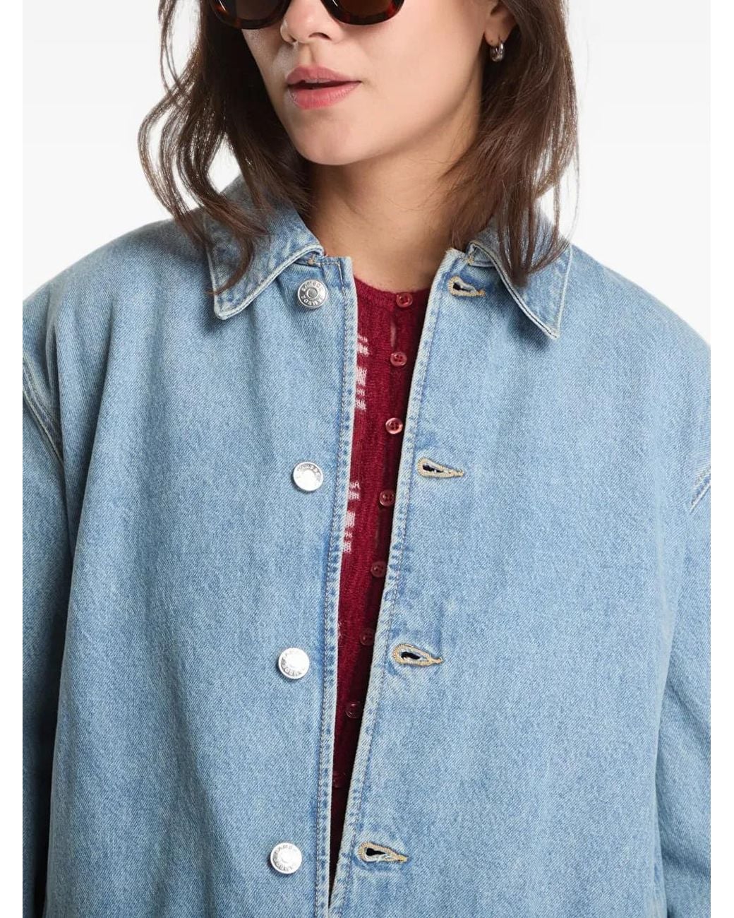 Samsøe & Samsøe Blue Drawstring-Hem Jacket