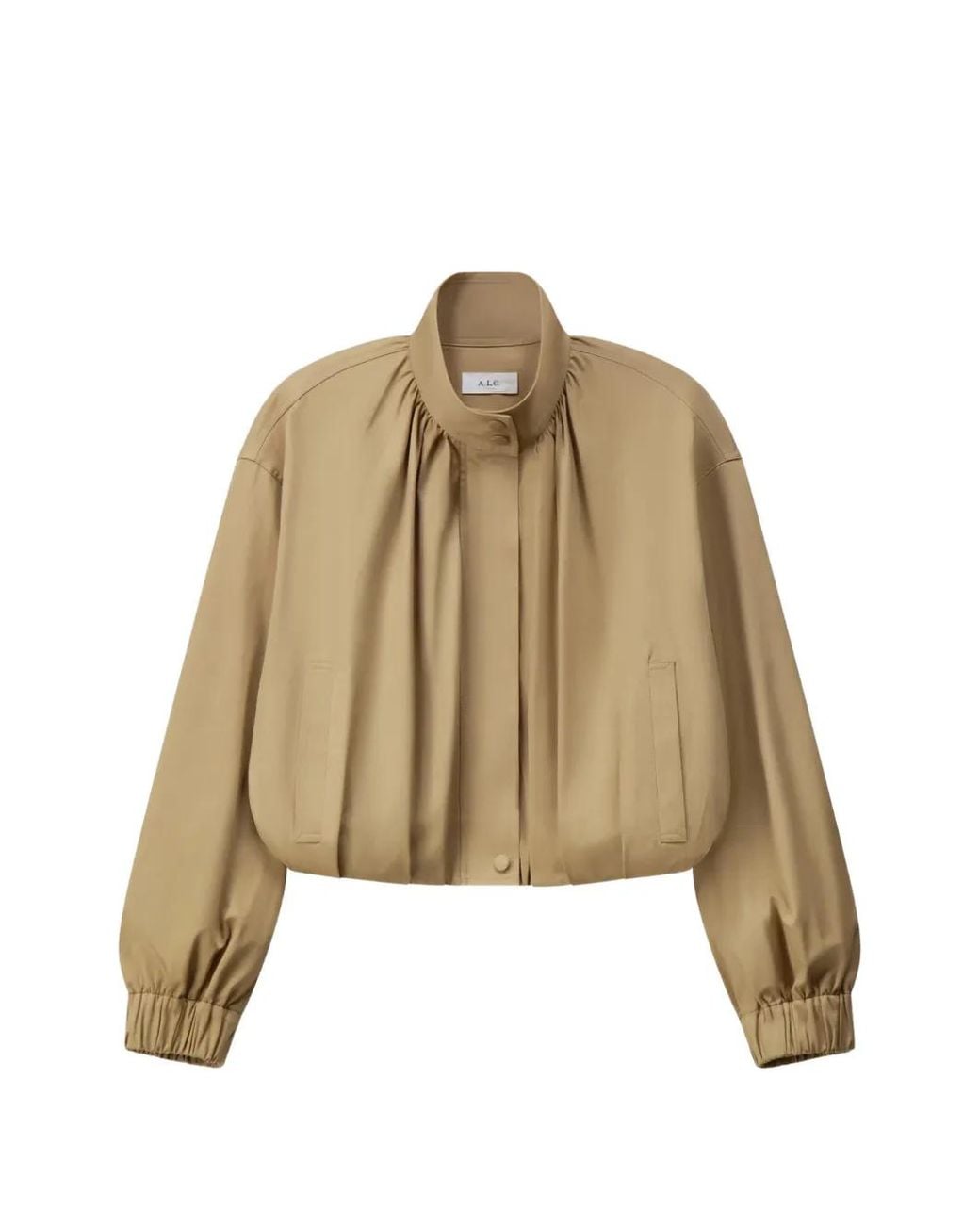 A.L.C. Natural Amelie Gathered Jacket