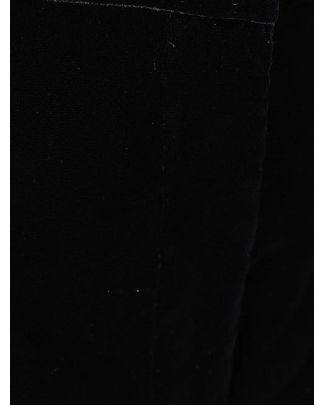 Tom Ford Black Velvet Bootcut Tailored Trousers