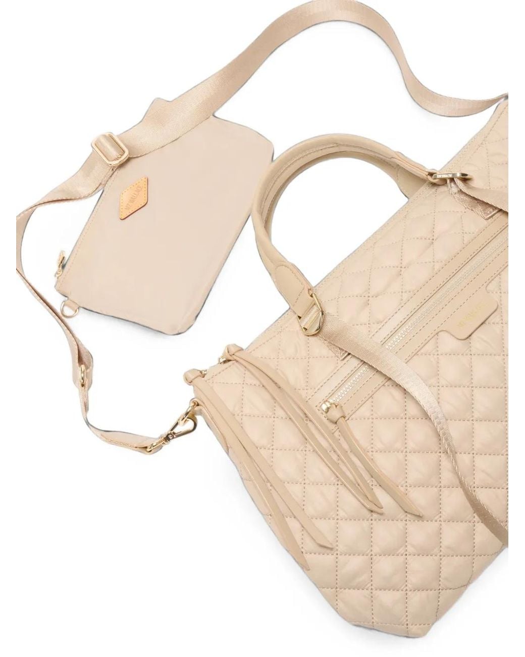 MZ Wallace Natural Medium Park Tote Bag