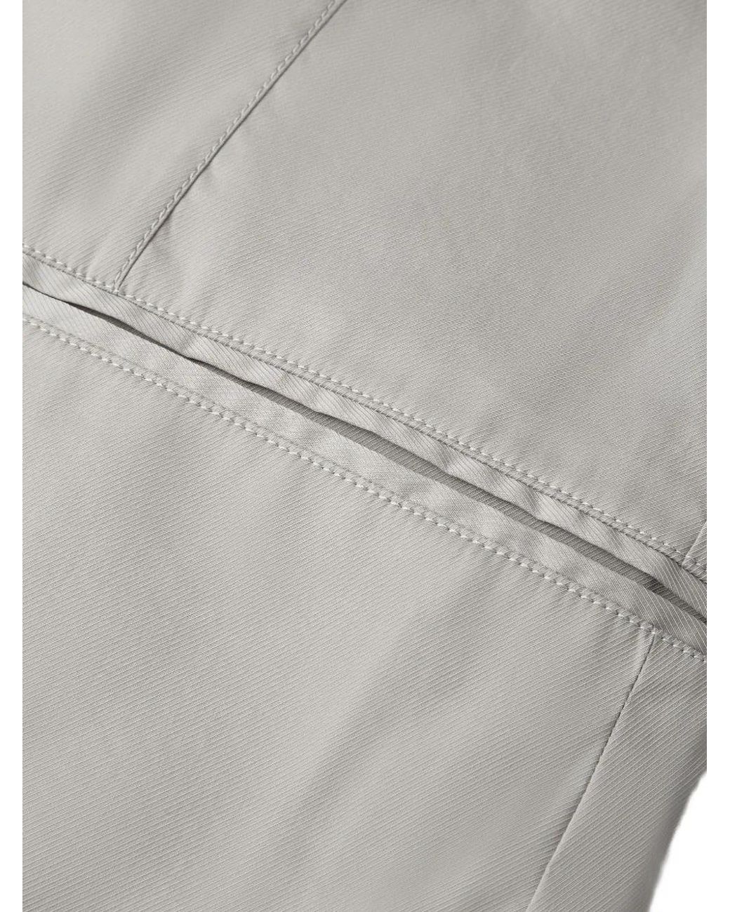 Shanghai Tang White Button-Up Jacket for men