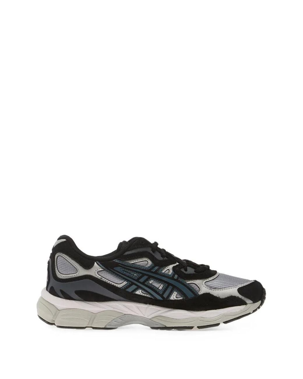 Asics Black Gel-Nyc Panelled Low-Top Sneakers