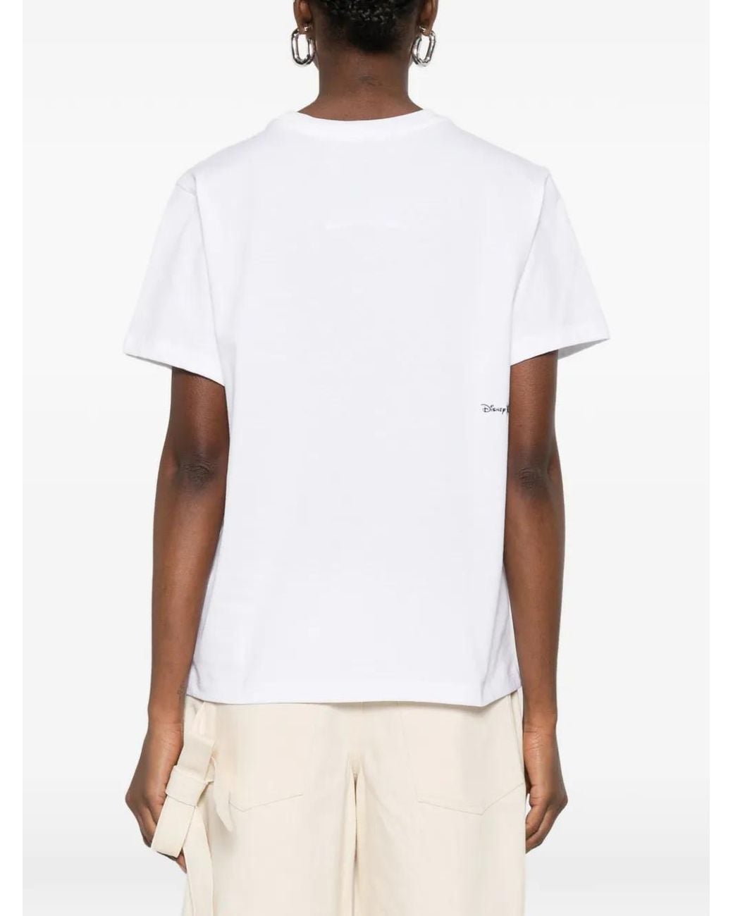 Coperni White X Disney Printed T-Shirt