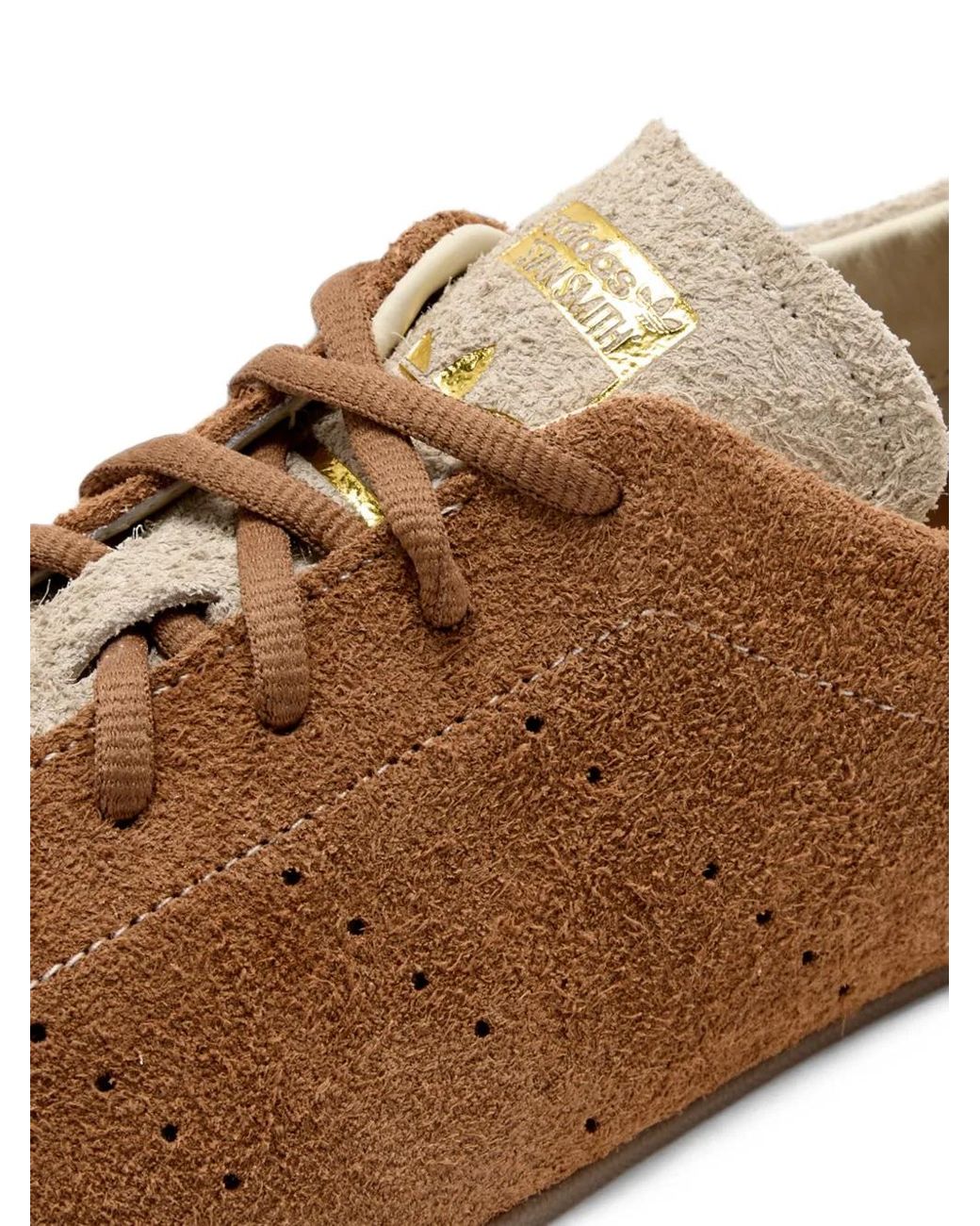 Adidas Brown Baskets Stan Smith Lo Pro