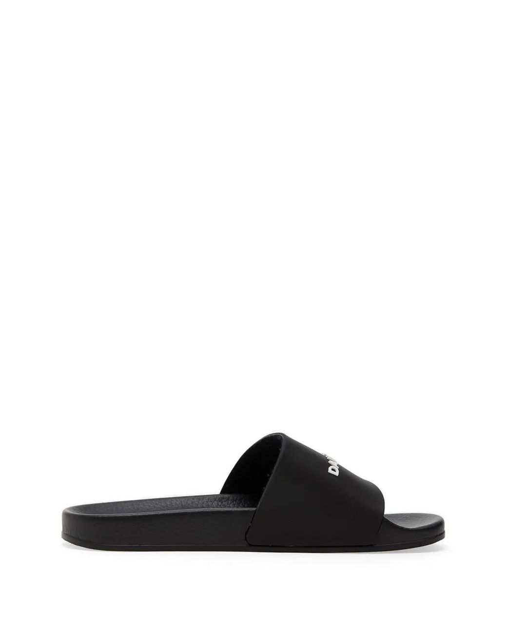 Daily Paper Black Logo-Print Slides for men