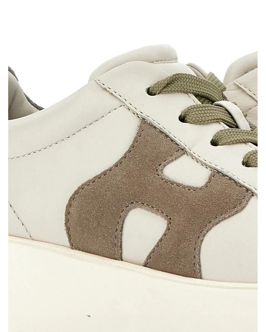 Hogan White Rebel Sneakers