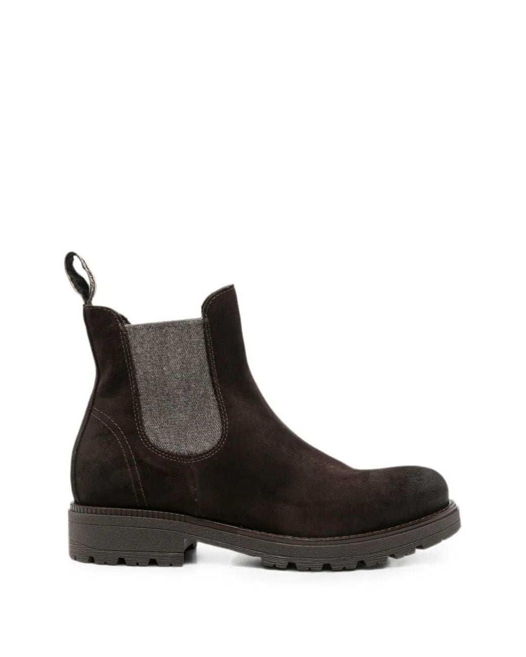 Nero Giardini Black Elasticated-Side Chelsea Boots