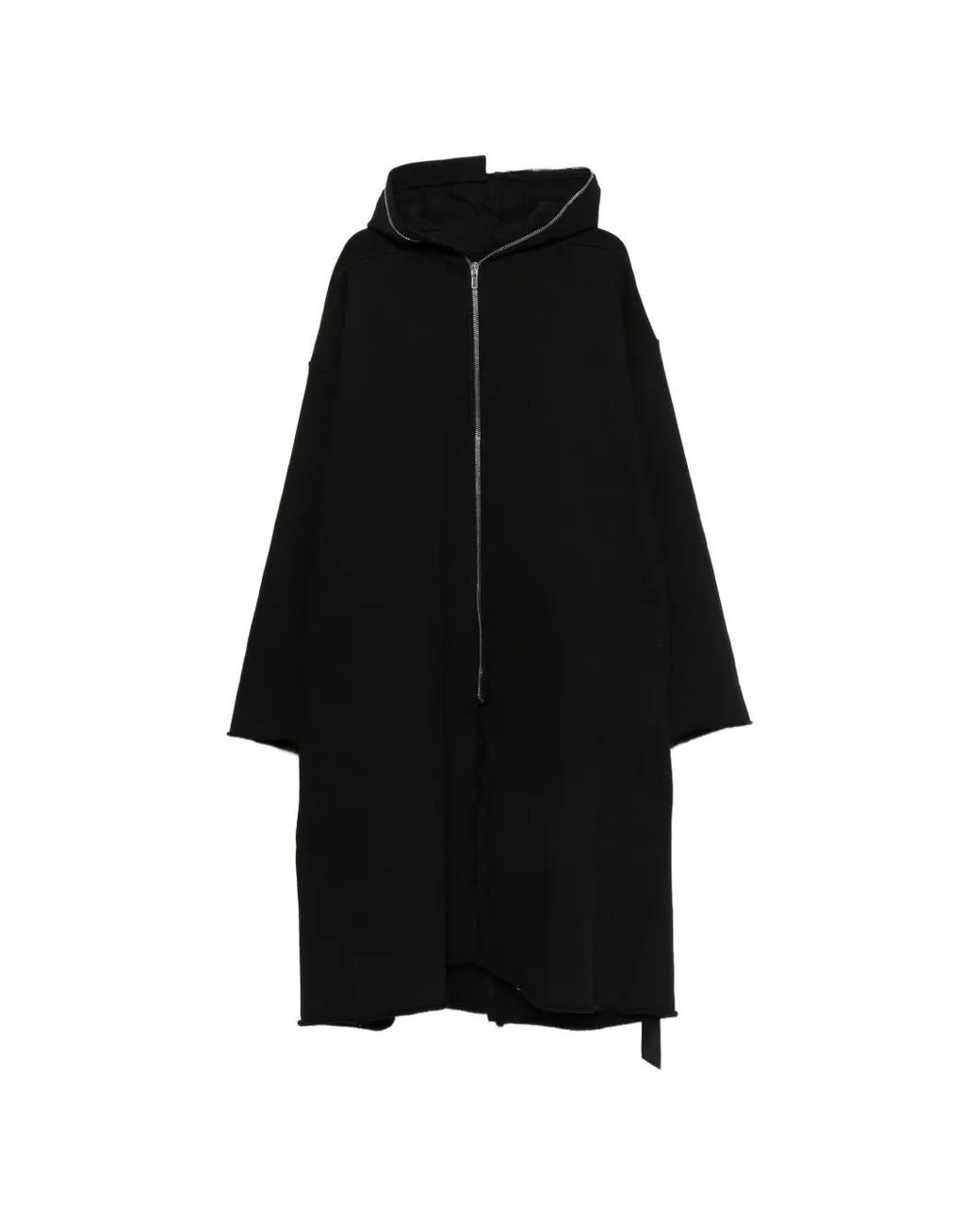 Rick Owens Black Drkshdw Zip-Up Hooded Jacket for men