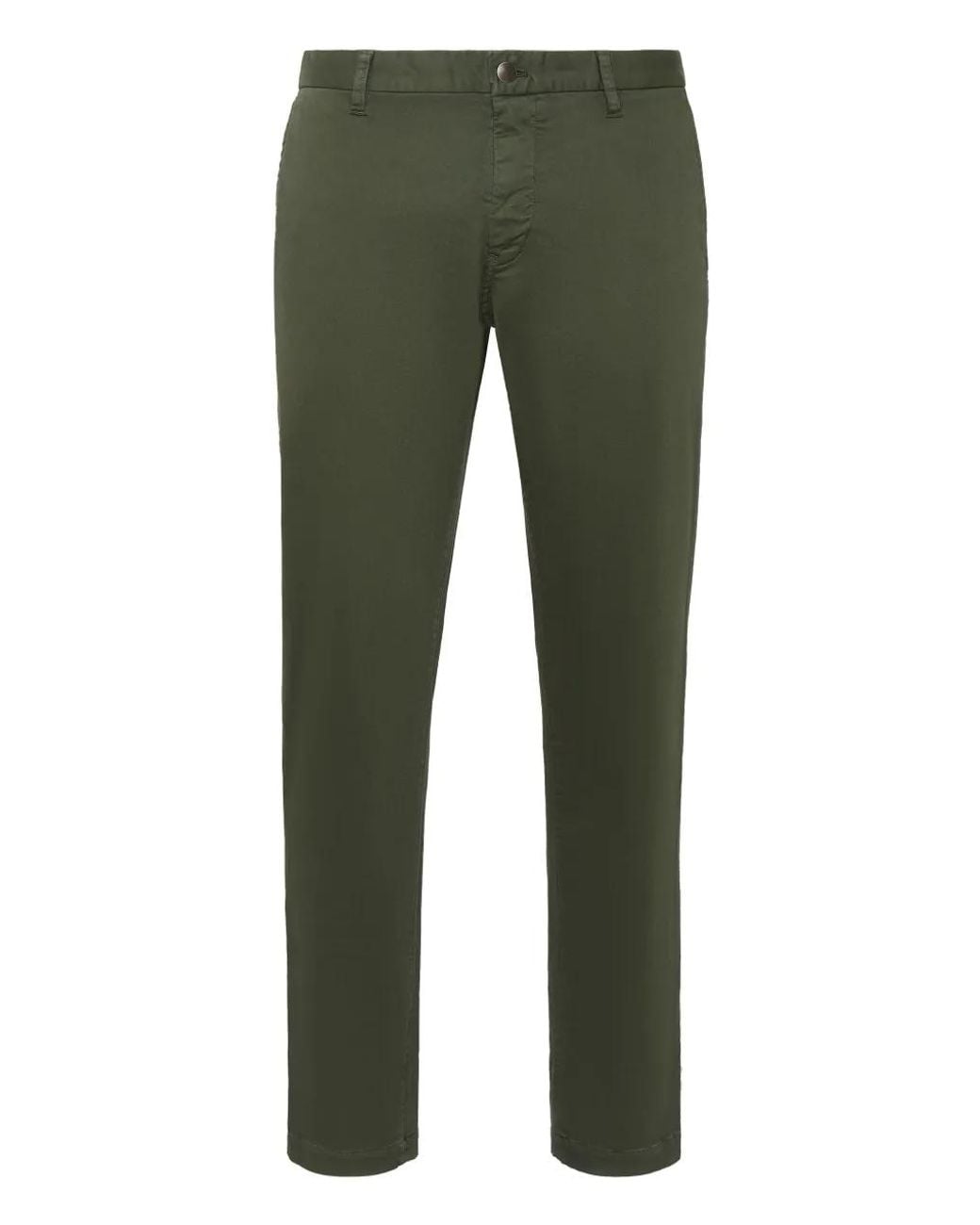 Philipp Plein Green Long Trousers Tailored for men