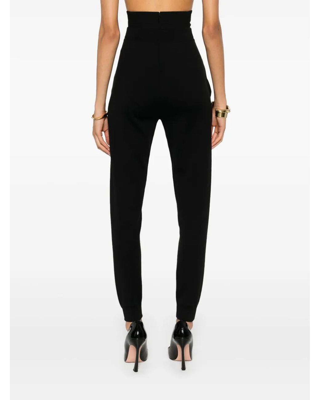 Saint Laurent Black Sweaters