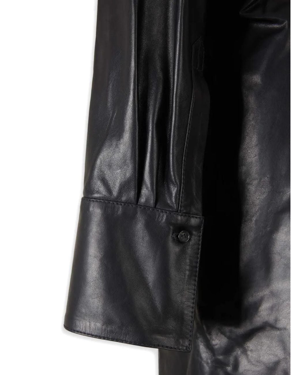 Totême Black Long-Sleeves Midi Dress