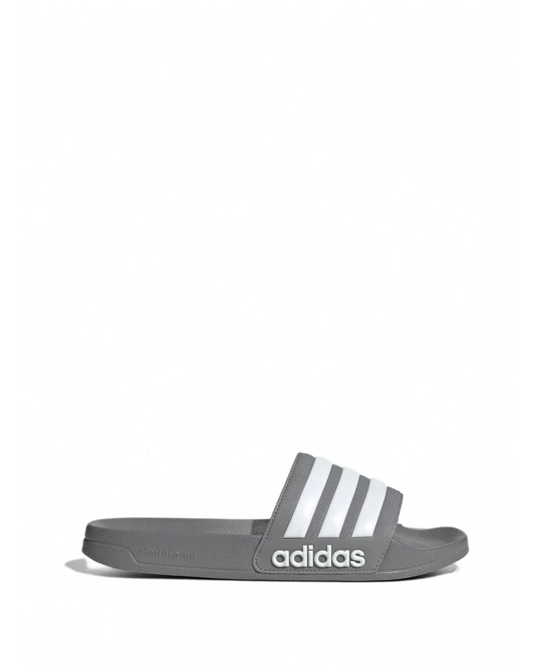Adidas White Adilette Shower Slides for men