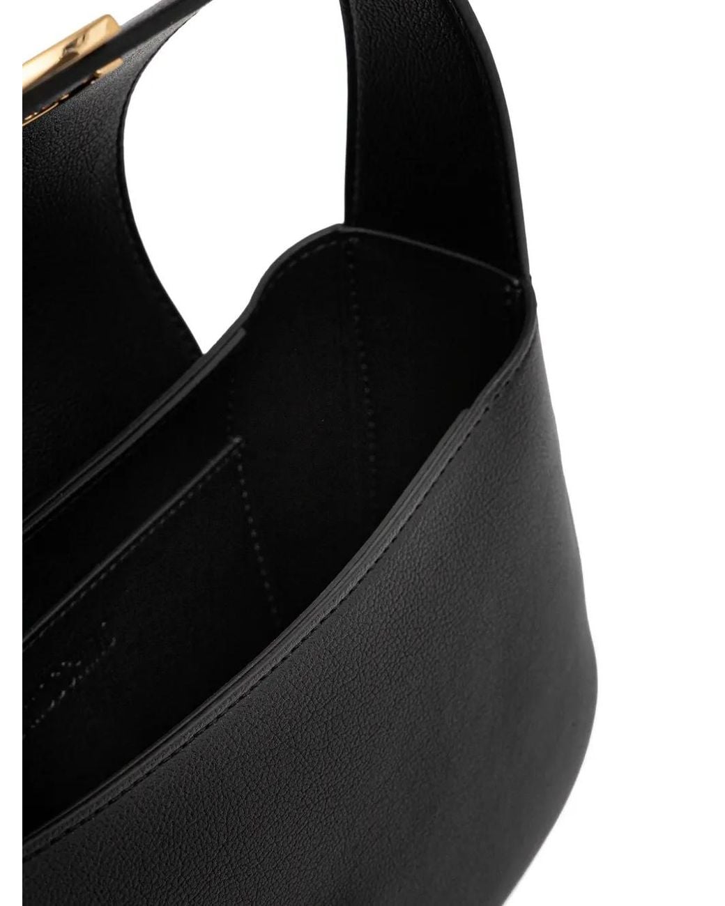 Love Moschino ハート ターンロック ショルダーバッグ Black