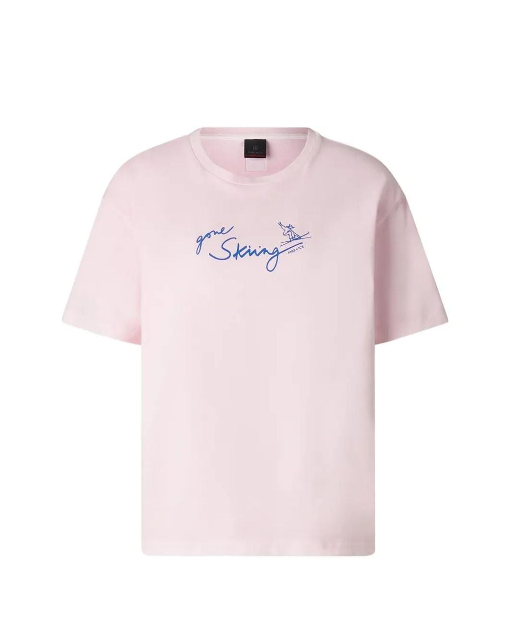 Bogner Fire + Ice Pink Cara Logo-Print T-Shirt